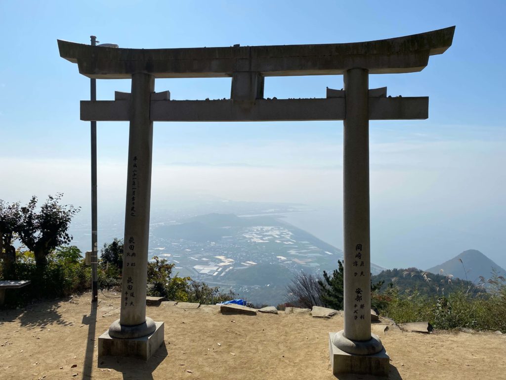 天空の鳥居から見た瀬戸内