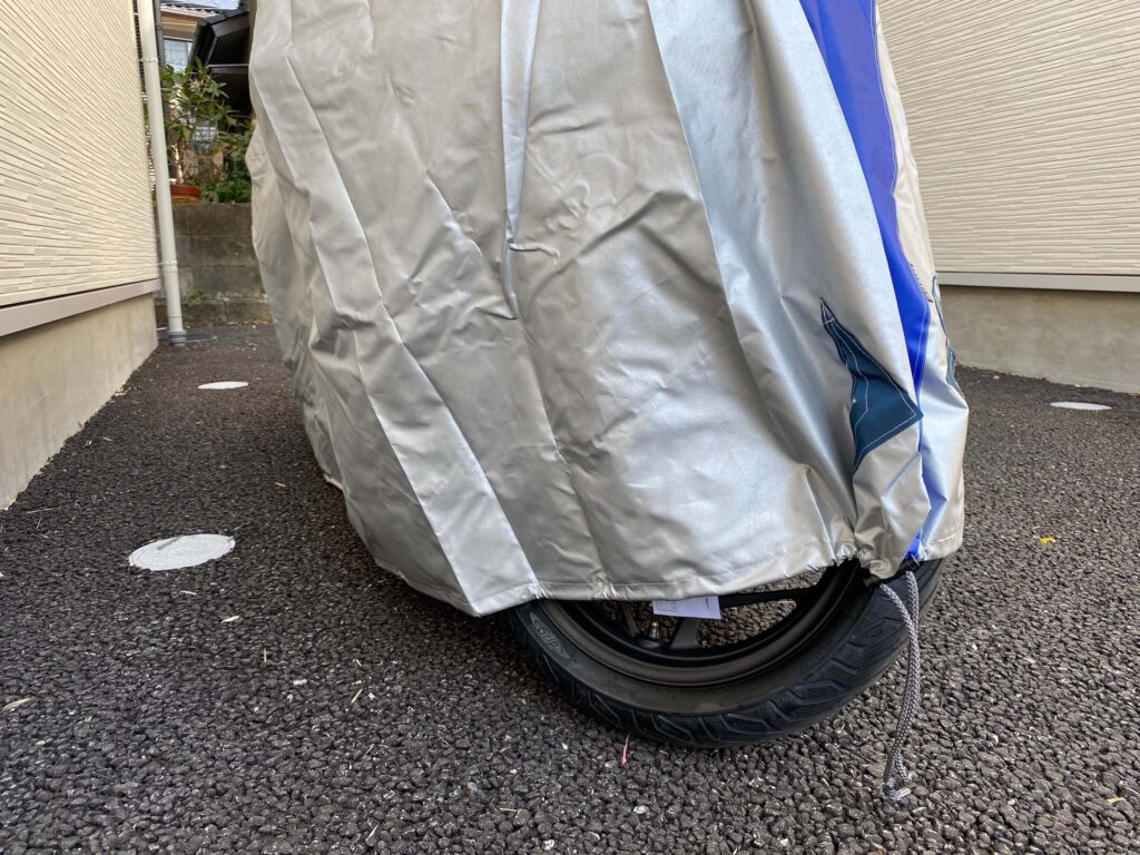 バイクカバー前輪