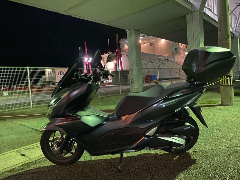 フェリーはやとも2とPCX